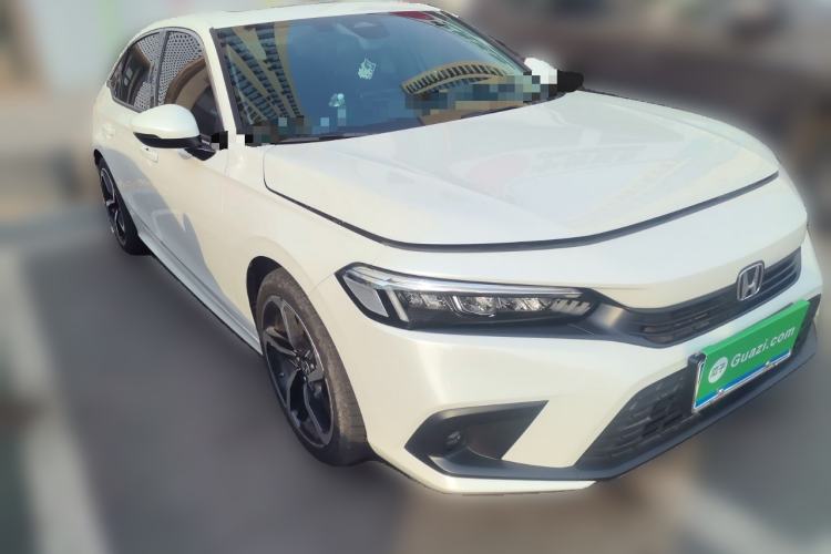 Used Honda Civic 2023 240TURBO CVT Dynamic Edition Front Right 45 Deg