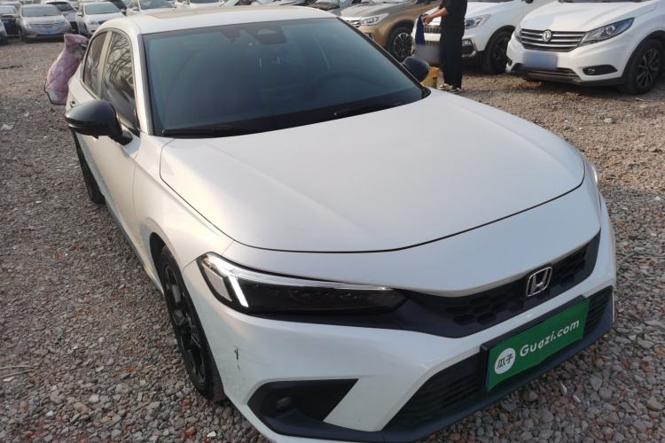 Used Honda Civic 2023 HATCHBACK 240TURBO CVT Extreme Edition Front Right 45 Deg