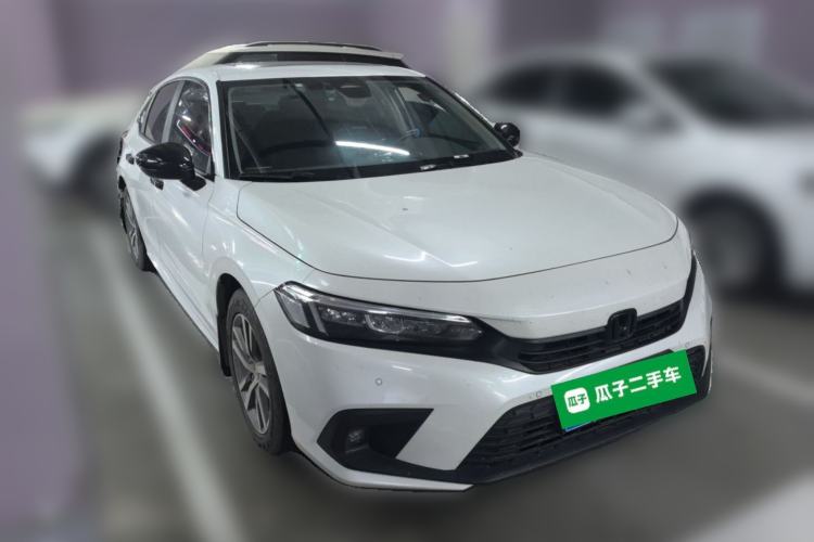 Used Honda Civic 2023 240TURBO CVT Dynamic Edition Front Right 45 Deg