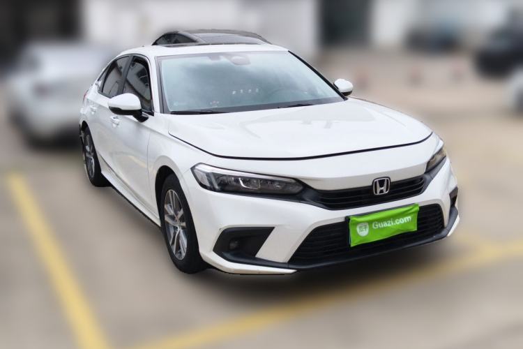 Used Honda Civic 2023 240TURBO CVT Dynamic Edition Front Right 45 Deg