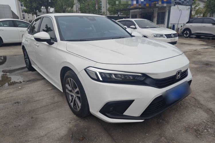 Used Honda Civic 2023 240TURBO CVT Dynamic Edition Front Right 45 Deg