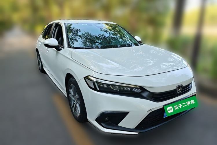 Used Honda Civic 2023 240TURBO CVT Dynamic Edition Front Right 45 Deg