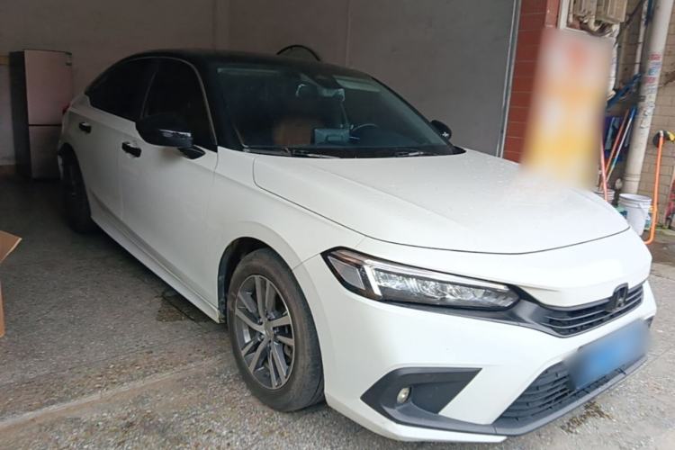 Used Honda Civic 2023 240TURBO CVT Dynamic Edition Front Right 45 Deg