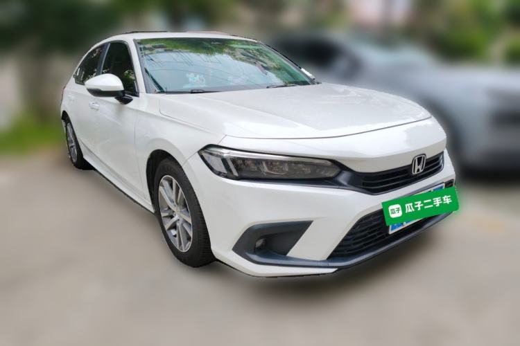 Used Honda Civic 2023 240TURBO CVT Dynamic Edition Front Right 45 Deg