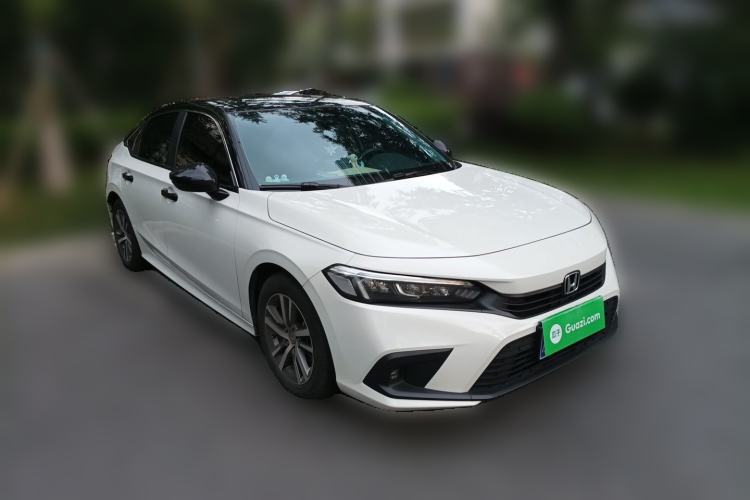 Used Honda Civic 2023 240TURBO CVT Dynamic Edition Front Right 45 Deg