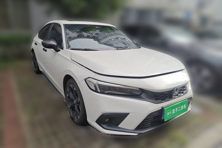 Used Honda Civic 2023 HATCHBACK 240TURBO CVT Extreme Edition Front Right 45 Deg