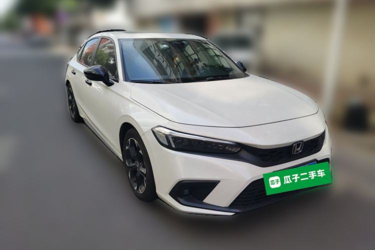 Used Honda Civic 2023 HATCHBACK 240TURBO CVT Extreme Edition Front Right 45 Deg