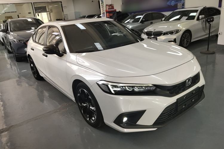Used Honda Civic 2023 HATCHBACK 240TURBO CVT Extreme Edition Front Right 45 Deg