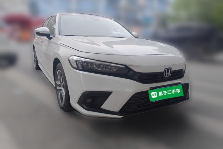 Used Honda Civic 2023 240TURBO CVT Dynamic Edition Front Right 45 Deg