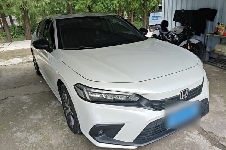 Used Honda Civic 2023 240TURBO CVT Dynamic Edition Front Right 45 Deg