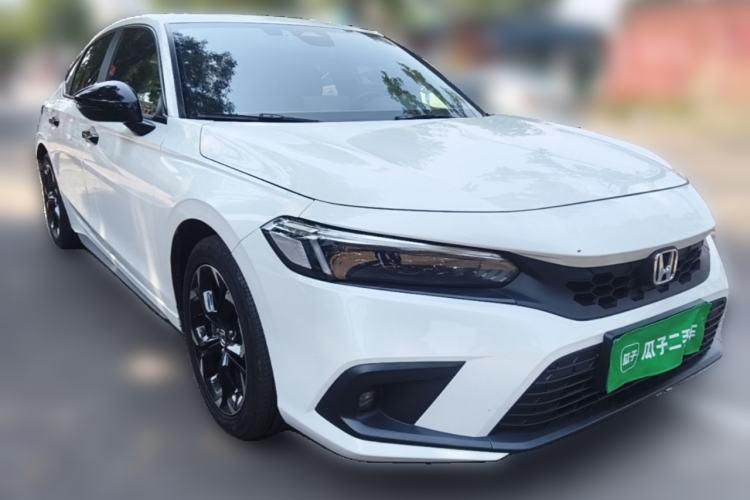 Used Honda Civic 2023 HATCHBACK 240TURBO CVT Extreme Edition Front Right 45 Deg