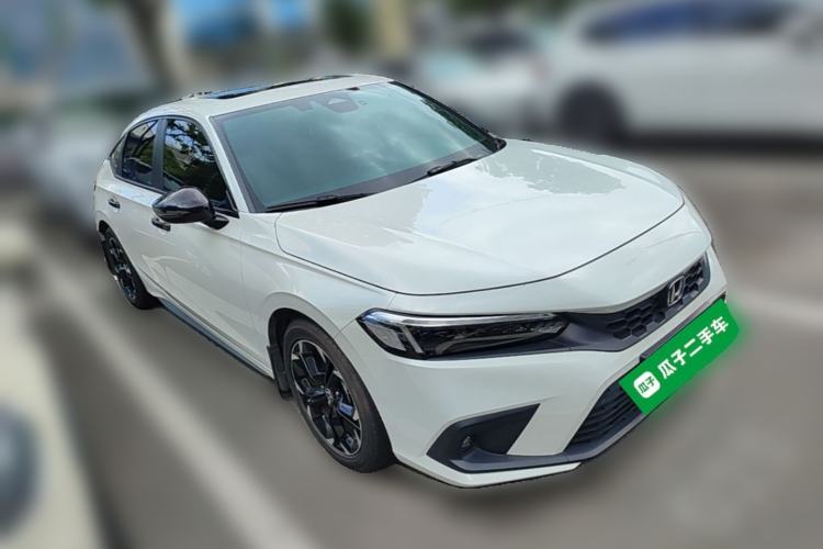 Used Honda Civic 2023 HATCHBACK 240TURBO CVT Extreme Edition Front Right 45 Deg