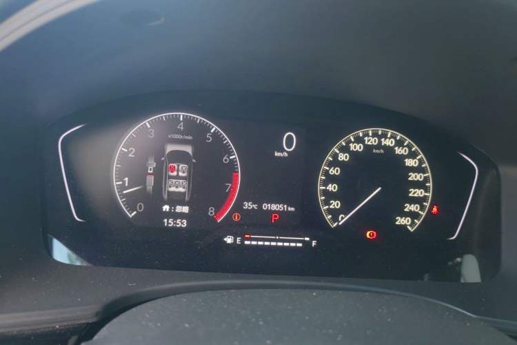 Used Honda Civic 2023 HATCHBACK 240TURBO CVT Zhiyue Edition Instrument Cluster