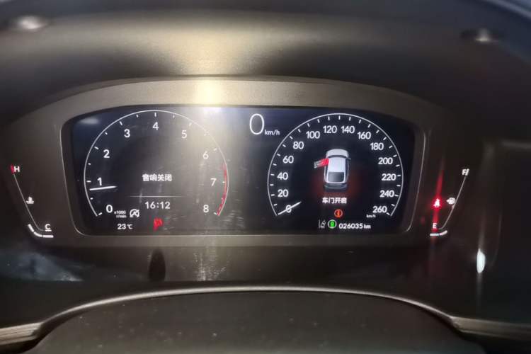 Used Honda Civic 2023 HATCHBACK 240TURBO CVT Extreme Edition Instrument Cluster