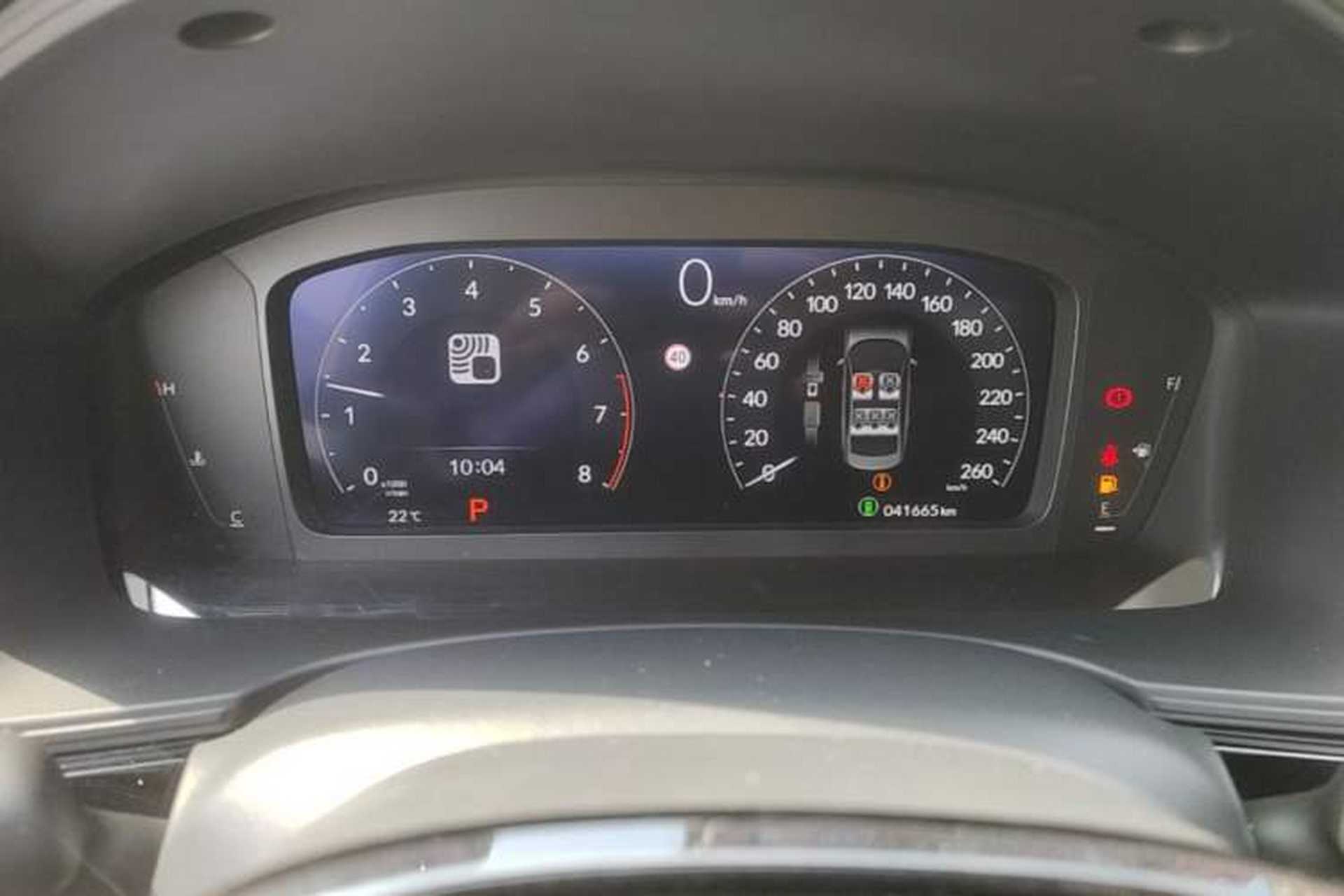 Used Honda Civic 2023 240TURBO CVT Dynamic · Center Stage Special Edition Instrument Cluster