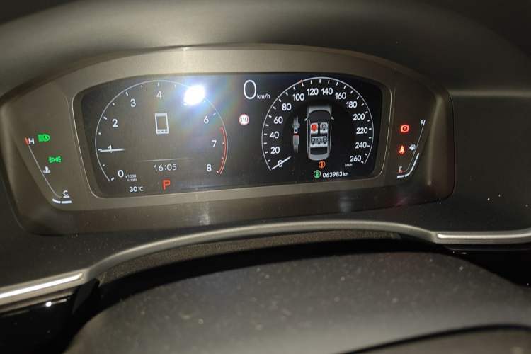 Used Honda Civic 2023 240TURBO CVT Dynamic Control · C-Position Guest Special Edition Odometer Close Up