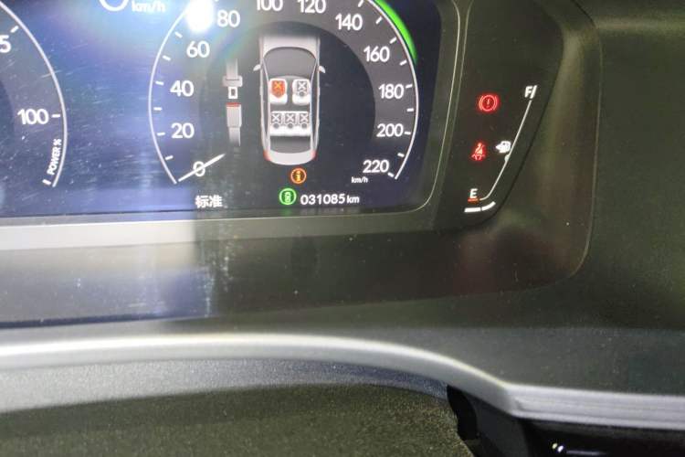 Used Honda Civic 2023 2.0L eHEV Sharp Edition Odometer Close Up