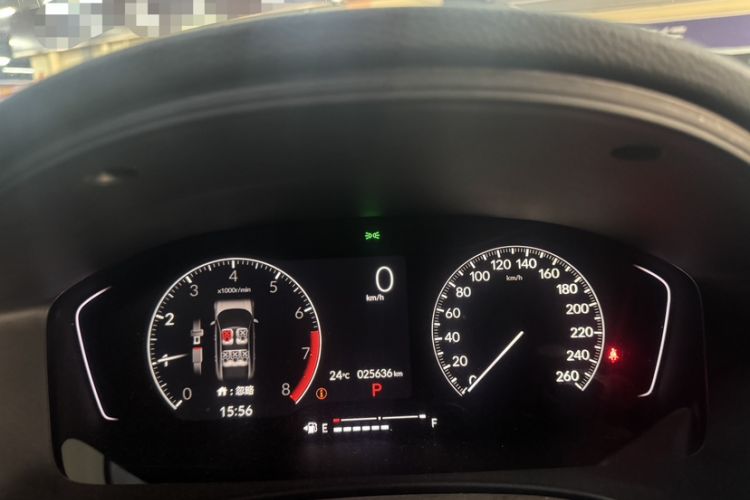 Used Honda Civic 2023 HATCHBACK 240TURBO CVT Zhiyue Edition Odometer Close Up