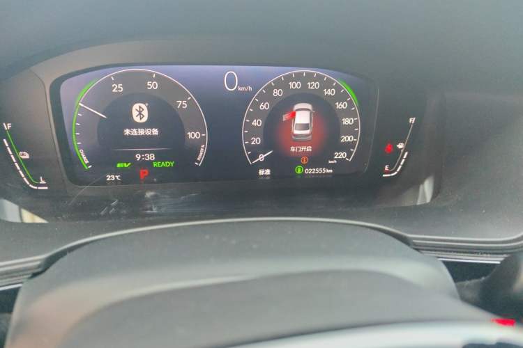 Used Honda Civic 2023 2.0L eHEV Sharp Edition Odometer Close Up