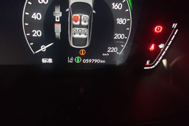 Used Honda Civic 2023 HATCHBACK 2.0L eHEV Extreme Control Edition Odometer Close Up