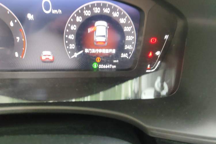 Used Honda Civic 2023 240TURBO CVT Dynamic · Center Stage Special Edition Odometer Close Up