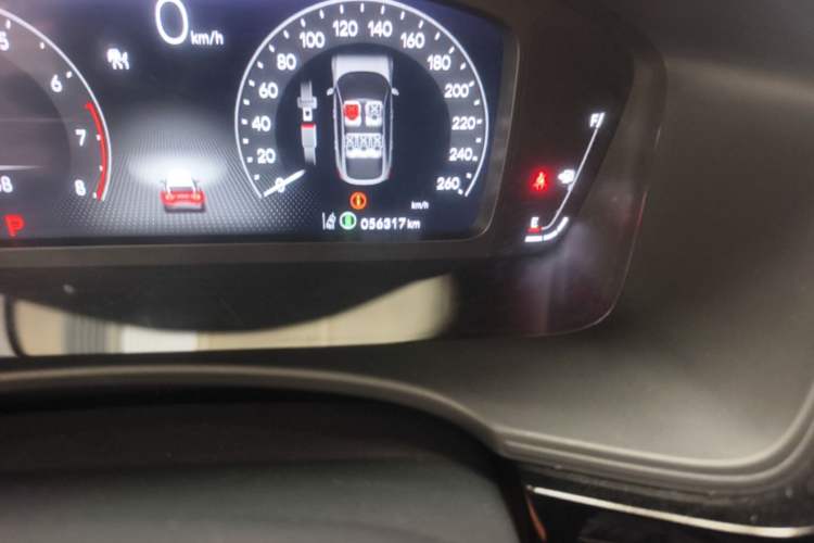 Used Honda Civic 2023 HATCHBACK 240TURBO CVT Extreme Edition Odometer Close Up