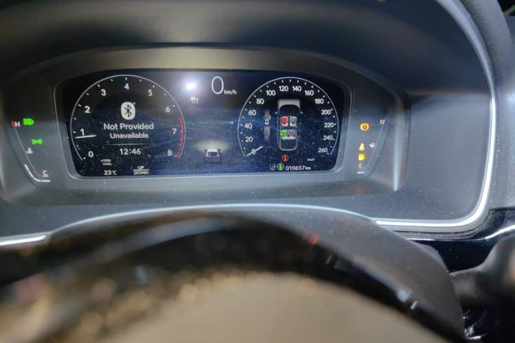 Used Honda Civic 2023 HATCHBACK 240TURBO Manual Extreme Edition Odometer Close Up