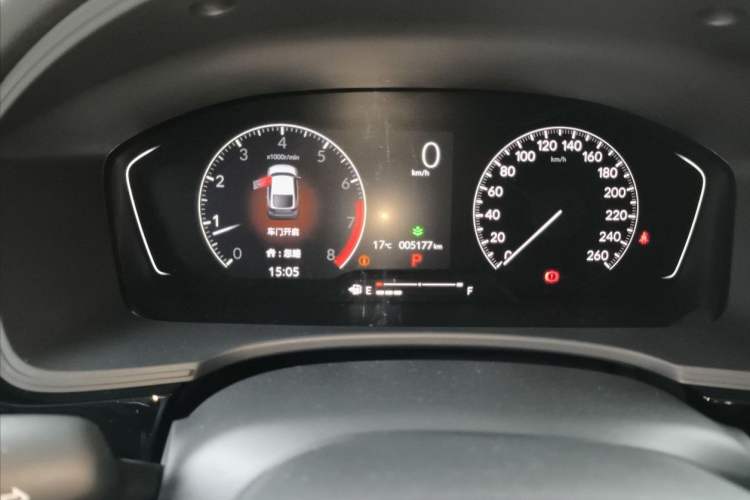 Used Honda Civic 2023 HATCHBACK 240TURBO CVT Zhiyue Edition Odometer Close Up