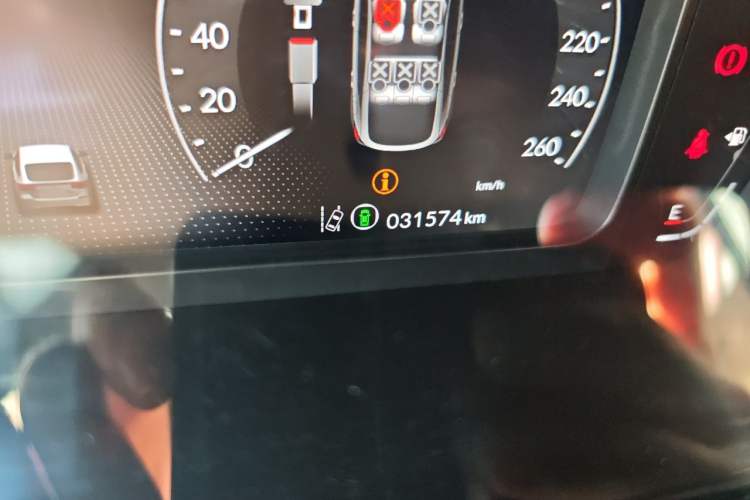 Used Honda Civic 2023 HATCHBACK 240TURBO CVT Extreme Edition Odometer Close Up