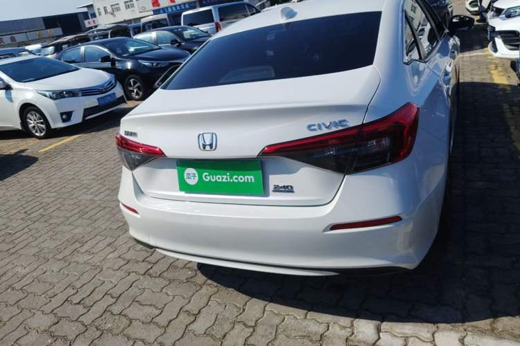 Used Honda Civic 2023 240TURBO CVT Dynamic Edition Rear