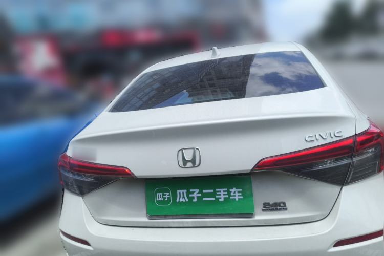 Used Honda Civic 2023 240TURBO CVT Dynamic · Center Stage Special Edition Rear