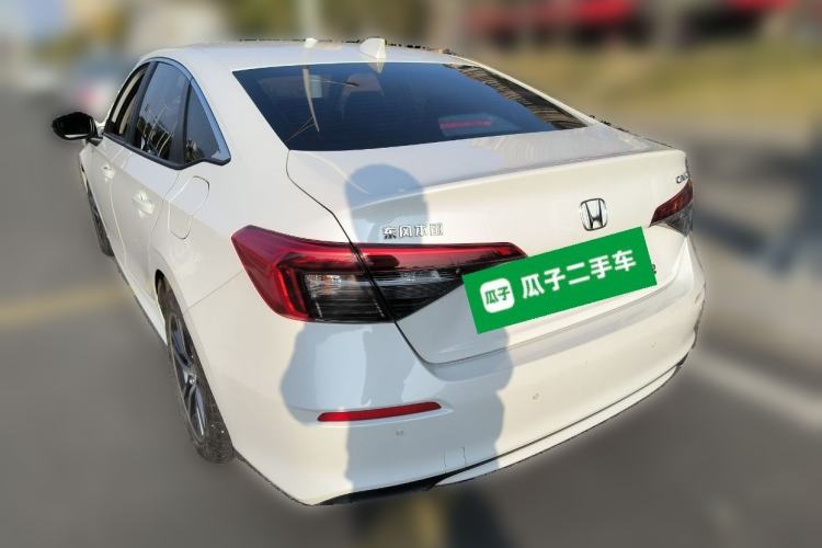 Used Honda Civic 2023 240TURBO CVT Dynamic Edition Rear Left 45 Deg