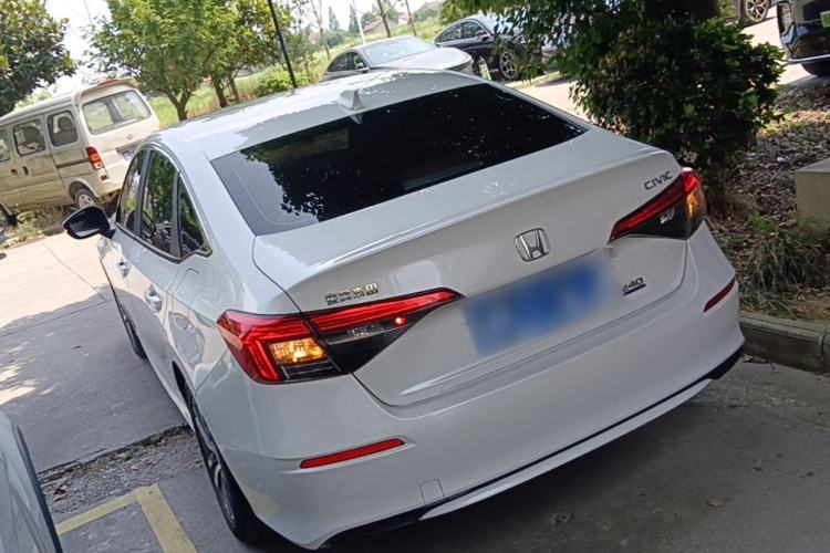 Used Honda Civic 2023 240TURBO CVT Dynamic Edition Rear Left 45 Deg