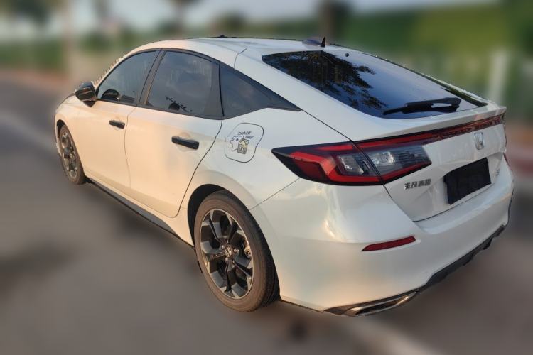 Used Honda Civic 2023 HATCHBACK 240TURBO CVT Extreme Edition Rear Left 45 Deg