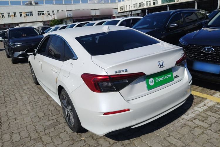 Used Honda Civic 2023 240TURBO CVT Dynamic Edition Rear Left 45 Deg
