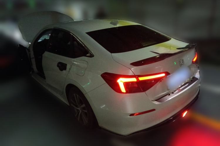 Used Honda Civic 2023 240TURBO CVT Dynamic Edition Rear Left 45 Deg