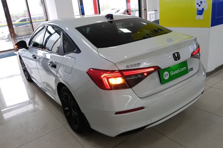 Used Honda Civic 2023 240TURBO CVT Dynamic Edition Rear Left 45 Deg