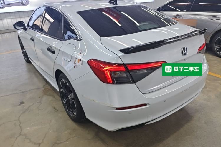 Used Honda Civic 2023 2.0L eHEV Sharp Edition Rear Left 45 Deg