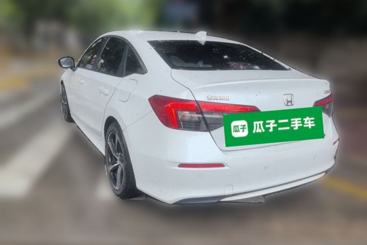 Used Honda Civic 2023 240TURBO CVT Dynamic Edition Rear Left 45 Deg