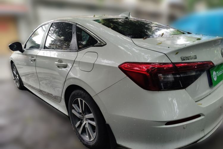 Used Honda Civic 2023 240TURBO CVT Dynamic Edition Rear Left 45 Deg