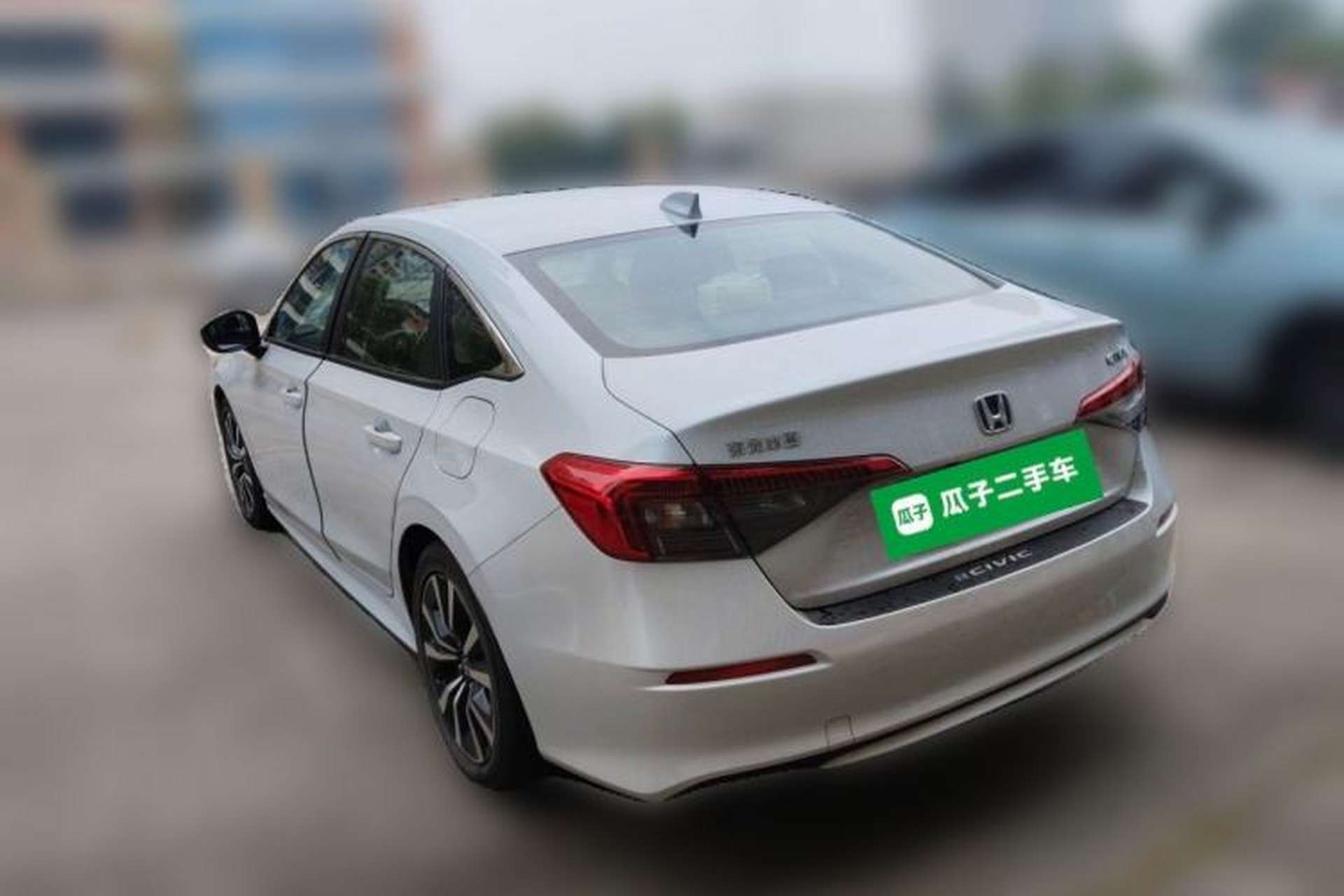 Used Honda Civic 2023 2.0L eHEV Pioneer Edition Rear Left 45 Deg