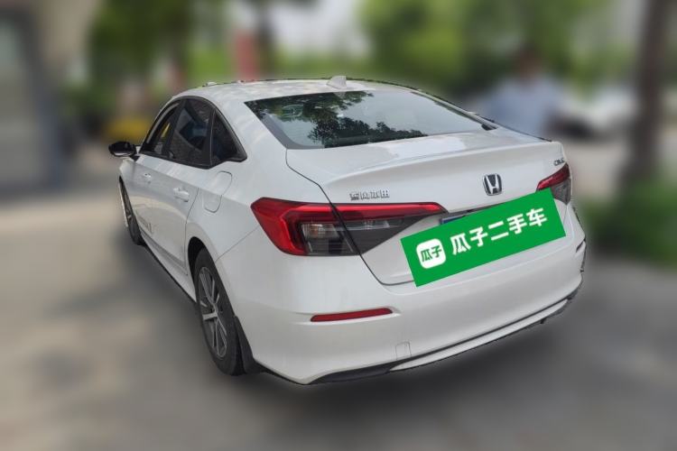 Used Honda Civic 2023 240TURBO CVT Dynamic Edition Rear Left 45 Deg