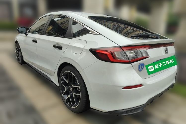 Used Honda Civic 2023 HATCHBACK 2.0L eHEV Extreme Control Edition Rear Left 45 Deg