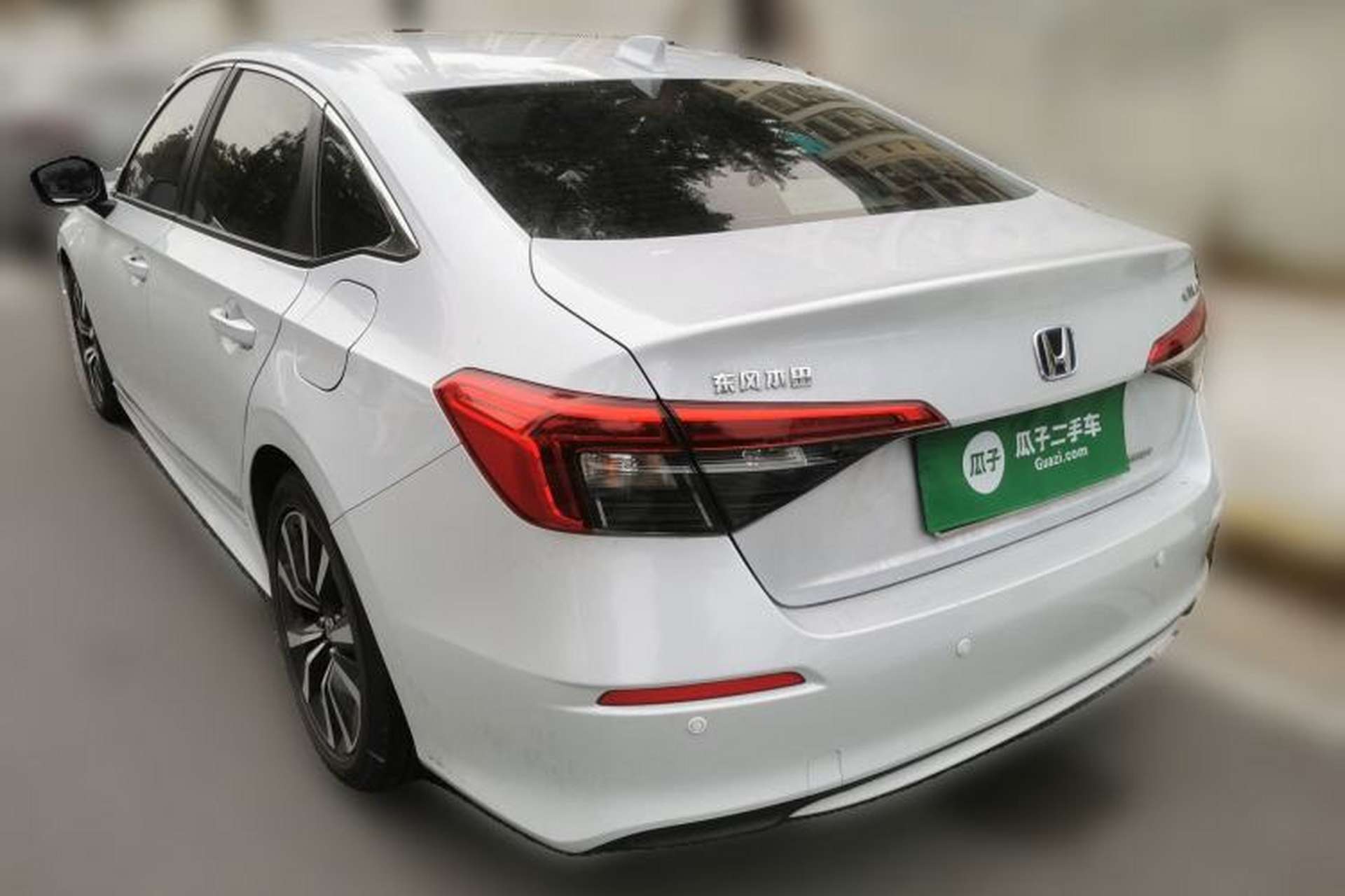 Used Honda Civic 2023 2.0L eHEV Pioneer Edition Rear Left 45 Deg