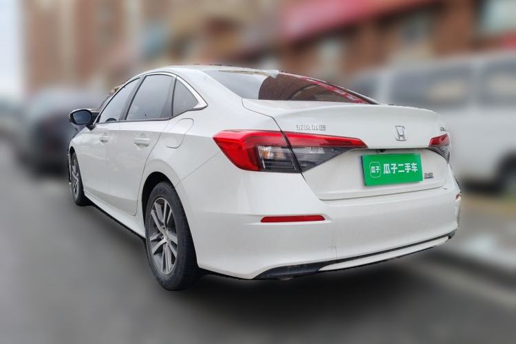 Used Honda Civic 2023 240TURBO CVT Dynamic Edition Rear Left 45 Deg
