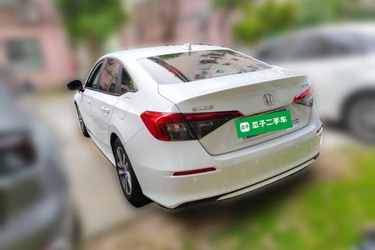 Used Honda Civic 2023 240TURBO CVT Dynamic Edition Rear Left 45 Deg