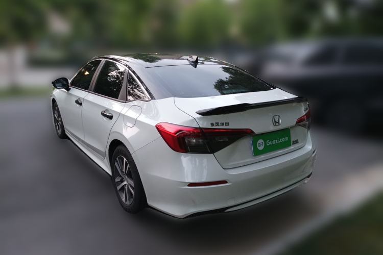 Used Honda Civic 2023 240TURBO CVT Dynamic Edition Rear Left 45 Deg