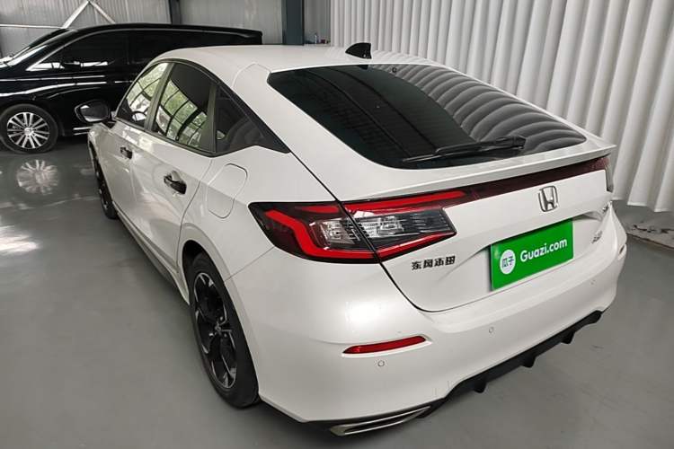 Used Honda Civic 2023 HATCHBACK 240TURBO CVT Extreme Edition Rear Left 45 Deg