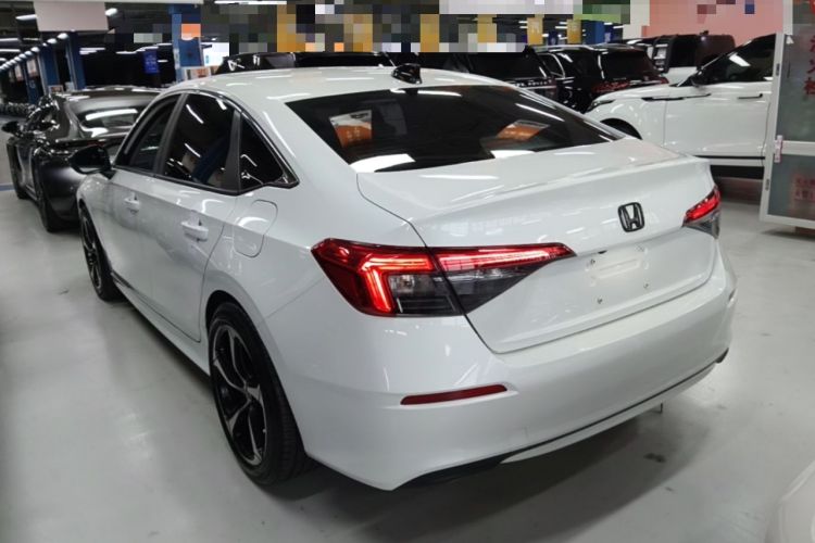 Used Honda Civic 2023 240TURBO CVT Dynamic Edition Rear Left 45 Deg