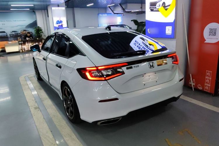 Used Honda Civic 2023 HATCHBACK 240TURBO Manual Extreme Edition Rear Left 45 Deg